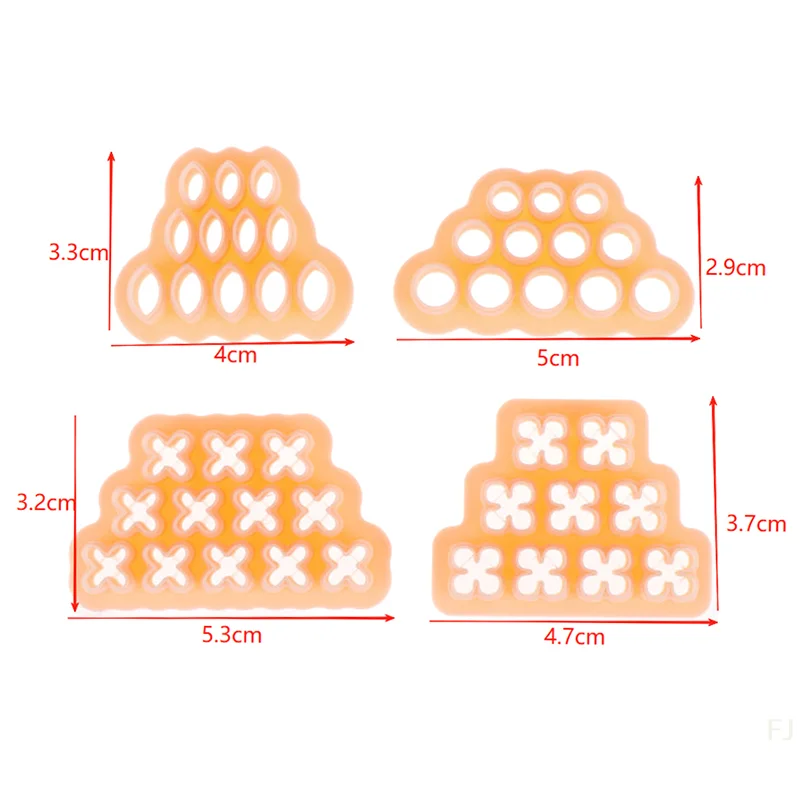 [YU]Mini Flower Leaf Petal Polymer Clay Cutters Clay Cutting Molds DIY Hand Tools For Earrings Jewelry Making Random Colour