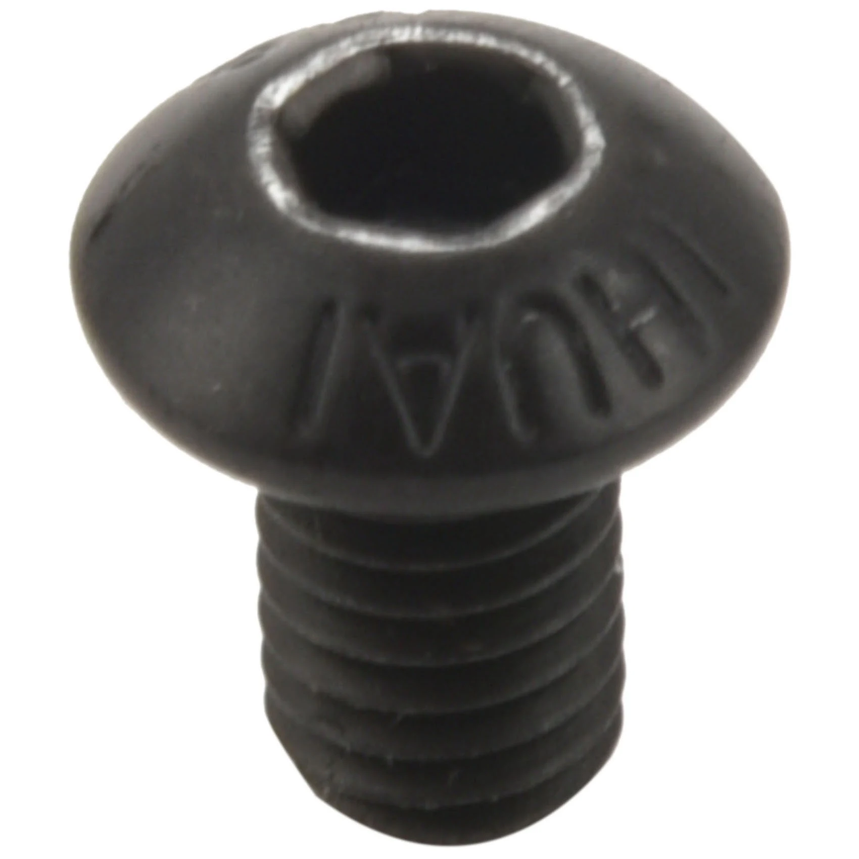 M5x8mm زر رئيس عرافة المقبس غطاء مسمار مزلاج أسود 50