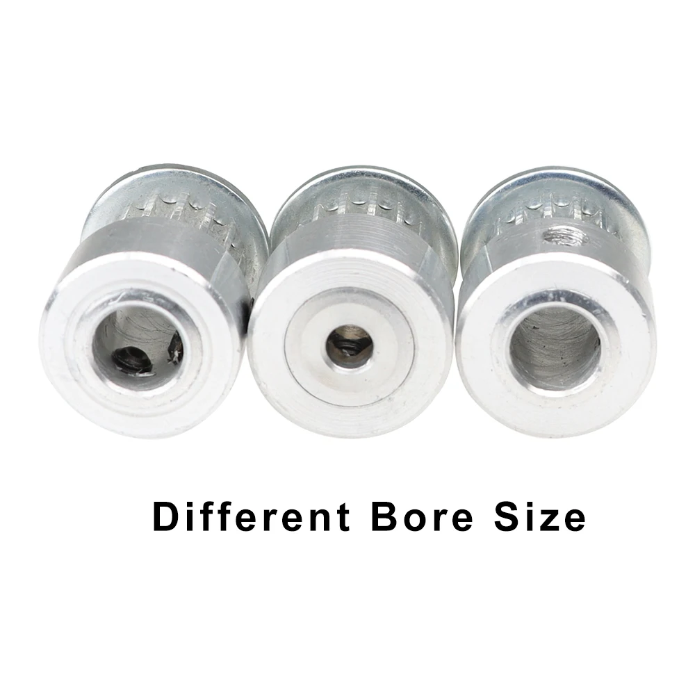 12T 14T 15T 16T  3M Alloy Pulley Circular Arc Tooth Bore 4/5/6/6.35/8mm K Shape pulley wheel For Width 7/10/15 mm Timing Belt