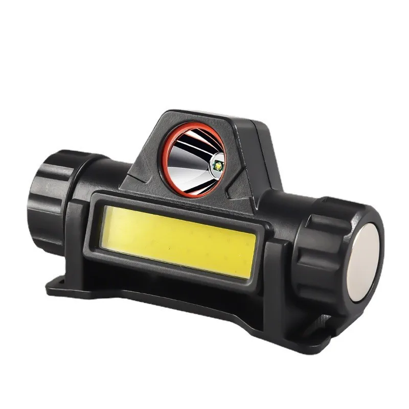

Built-In Battery Led Strong Light Headlight Outdoor Usb Charging Work Light With Cob High Brightness Auxiliary Light