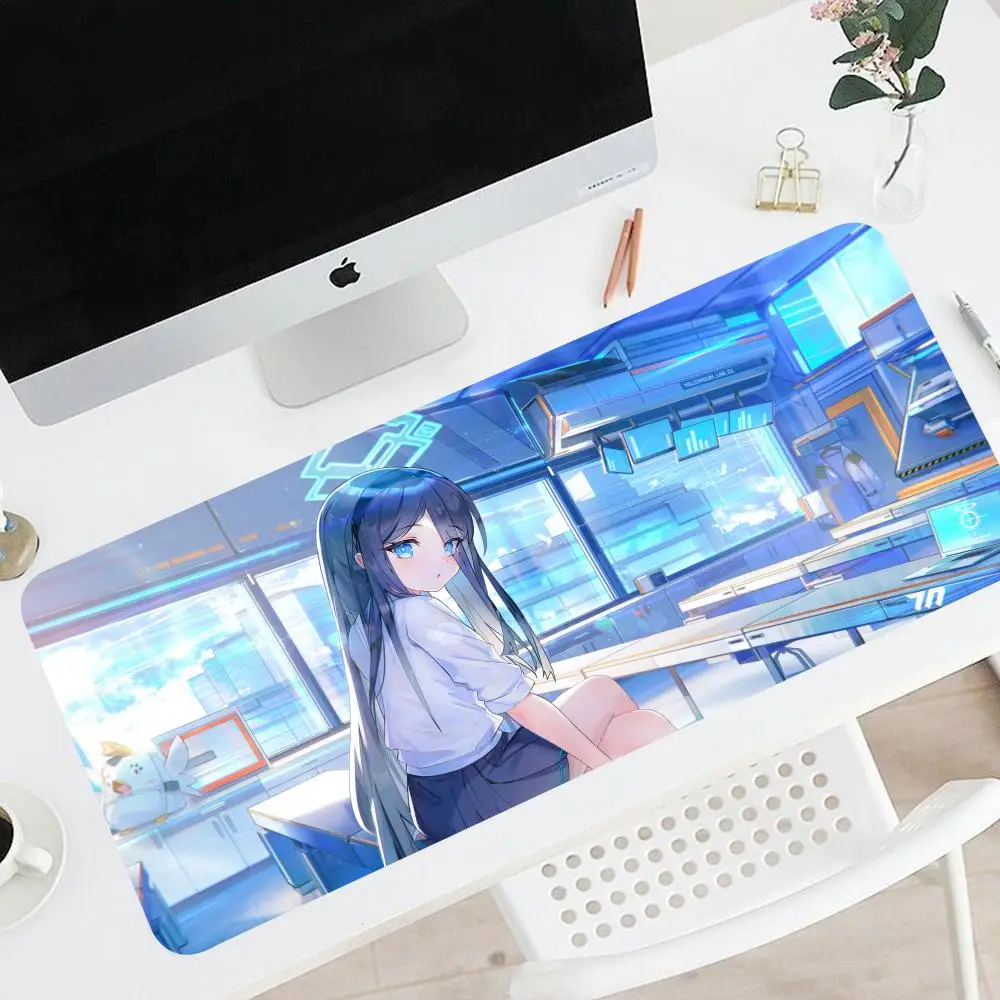 

A-Alice T-Tendou Blue Archive Mouse Pad Pc Gamer Computer Table Xxl Mouse Pad Gaming Accessories Desk Mat Keyboard Mousepad Cabi