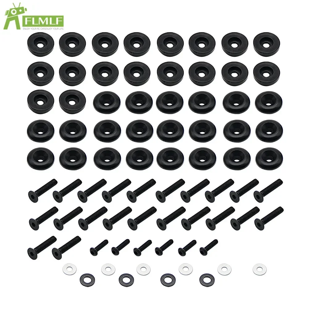 Plastic Body Car Shell Repair Tool Bag with Screw Kit Fit for 1/5 Losi 5ive T ROFUN ROVAN LT KingmotorX2 Rc Car  Parts