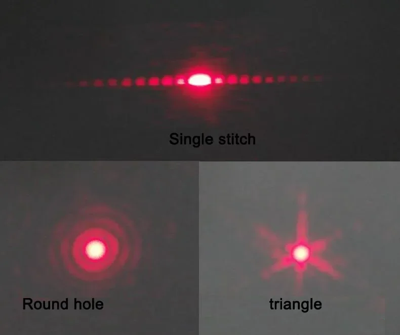 Diffraction Grating Interference Sheet Group 5pcs/set Optical Experiment Instrument Single Double Triple Slit