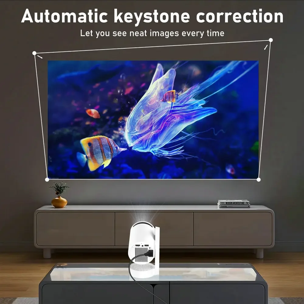 2025 VIVICINE Y3S Поддержка 4K Портативный WIFI светодиодный домашний кинотеатр Музыкальный проектор для видеоигр