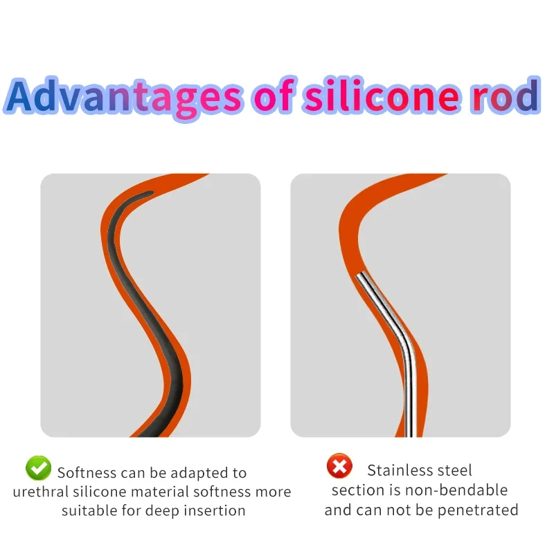 ذيل مستدير متموج لعبة استثارة القضيب القسطرة مجرى البول موسع الحصان العين تحفيز الجوف قضيب الكبار الجنس لعب للرجال مثلي الجنس Bdsm إدراج