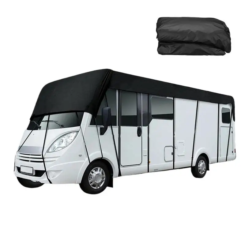 Waterproof RV Roof Covers 210D Oxford Cloth RV Covers 6.5x3 M RV Sun Protection Car Covers Caravan Roof Rooftop Tarpaulin