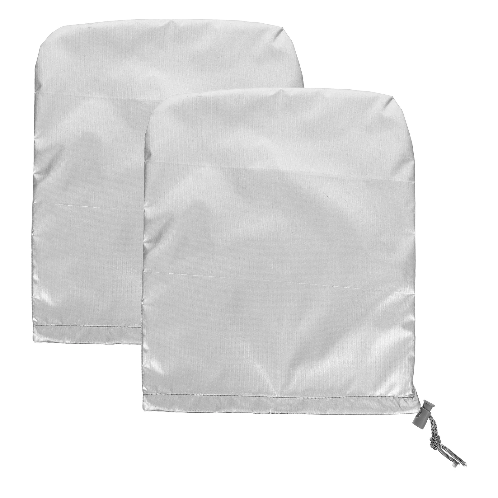 

2 Pcs Snow Cover Car Mirror Outer Charm for Rearview Covers Exterior Grey Protector Side