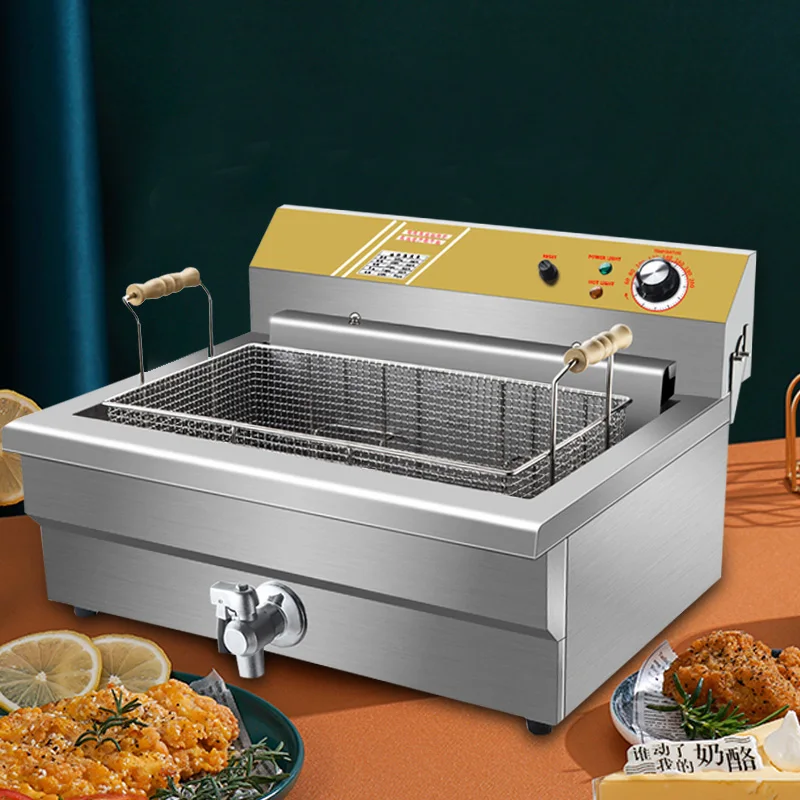 Hot Selling Potato Chips Chicken Deep Fryer Commercial Deep Fryer Electricity Cooker Deep Fryer