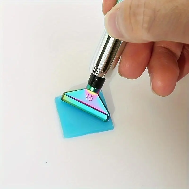Deer Antler-Shaped Rhinestone Pen with Metal Tip, Diamond Painting Accessories Tool, Diamond Painting Colorful Rhinestone Pen Tip, DIY Rhinestone Pen, 5D Diamond Embroidery Colorful Metal Pen Tip Tool Set - view 5