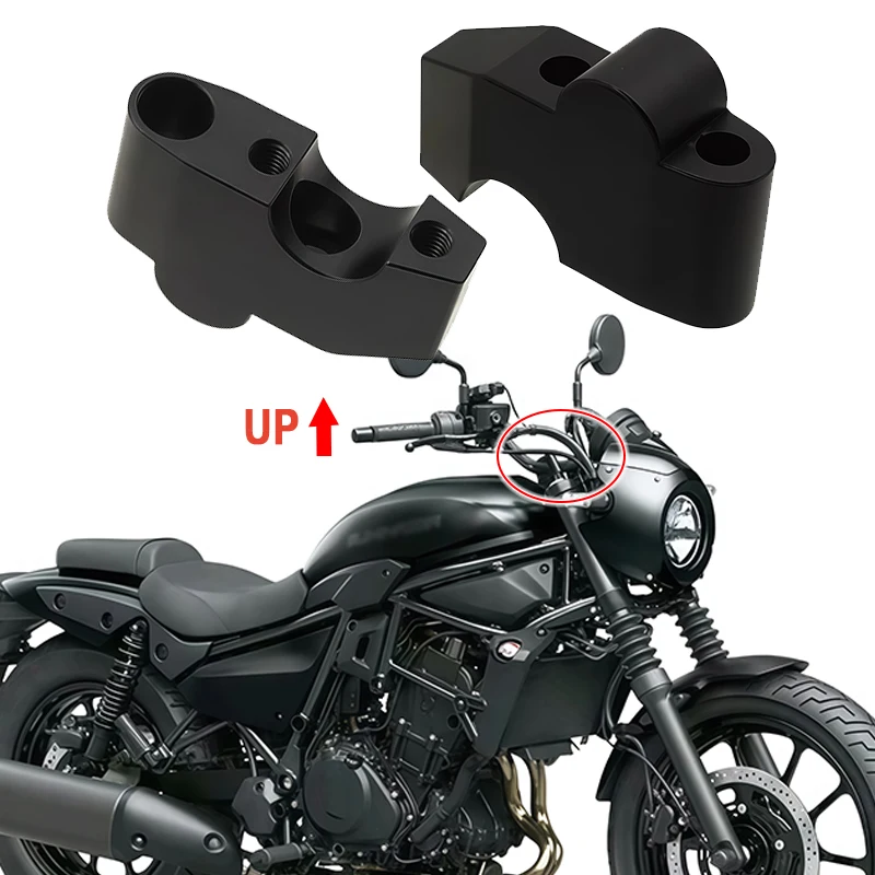 

Подходит для Kawasaki Eliminator400 Eliminator500 2024-крепление на руль мотоцикла, зажим на руль, приподнятый удлиненный