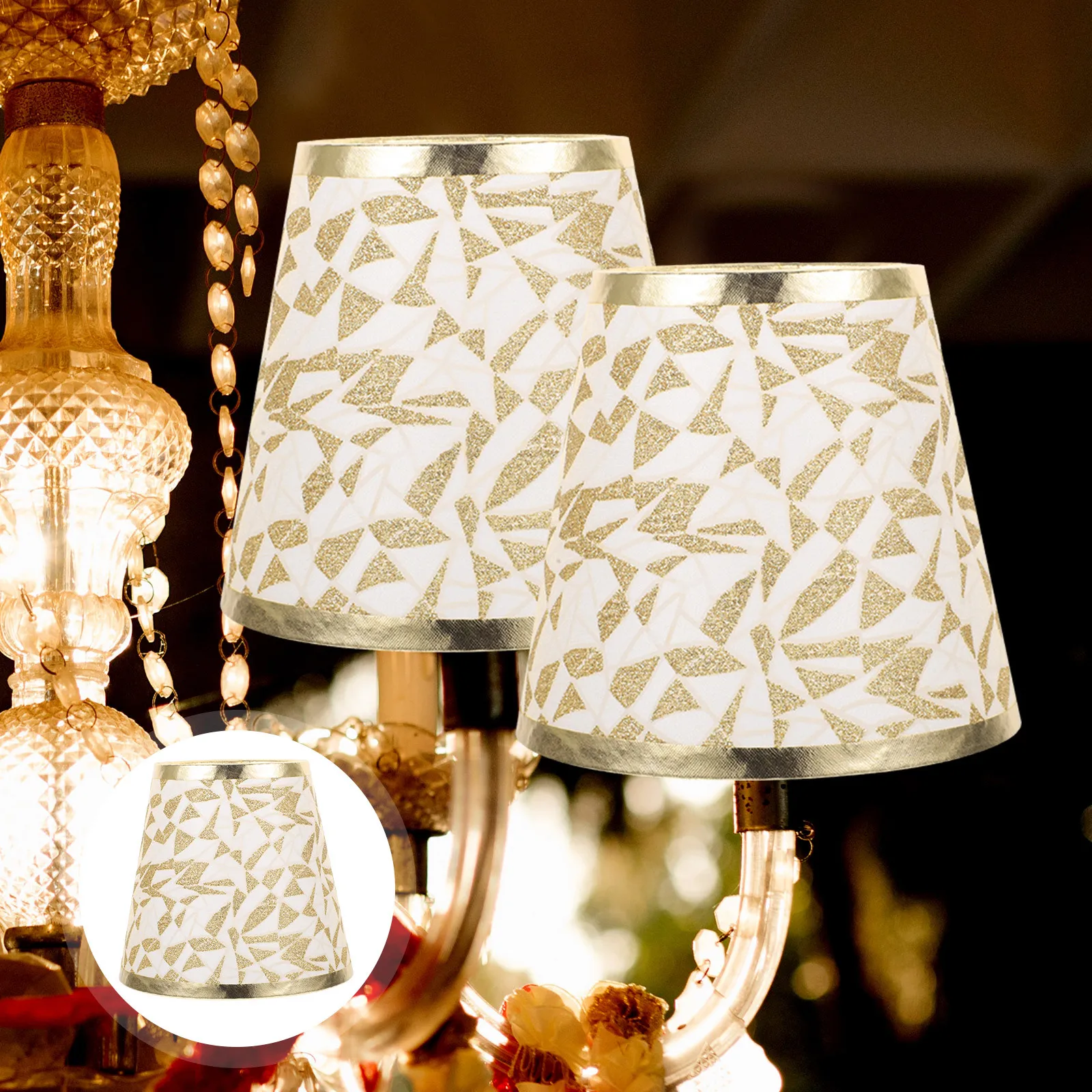 

Diamond Pattern Lamp Shade Pvc Iron Lightweight Modern Unique Design For Bedside Desk Floor Table Light Decor Outdoor