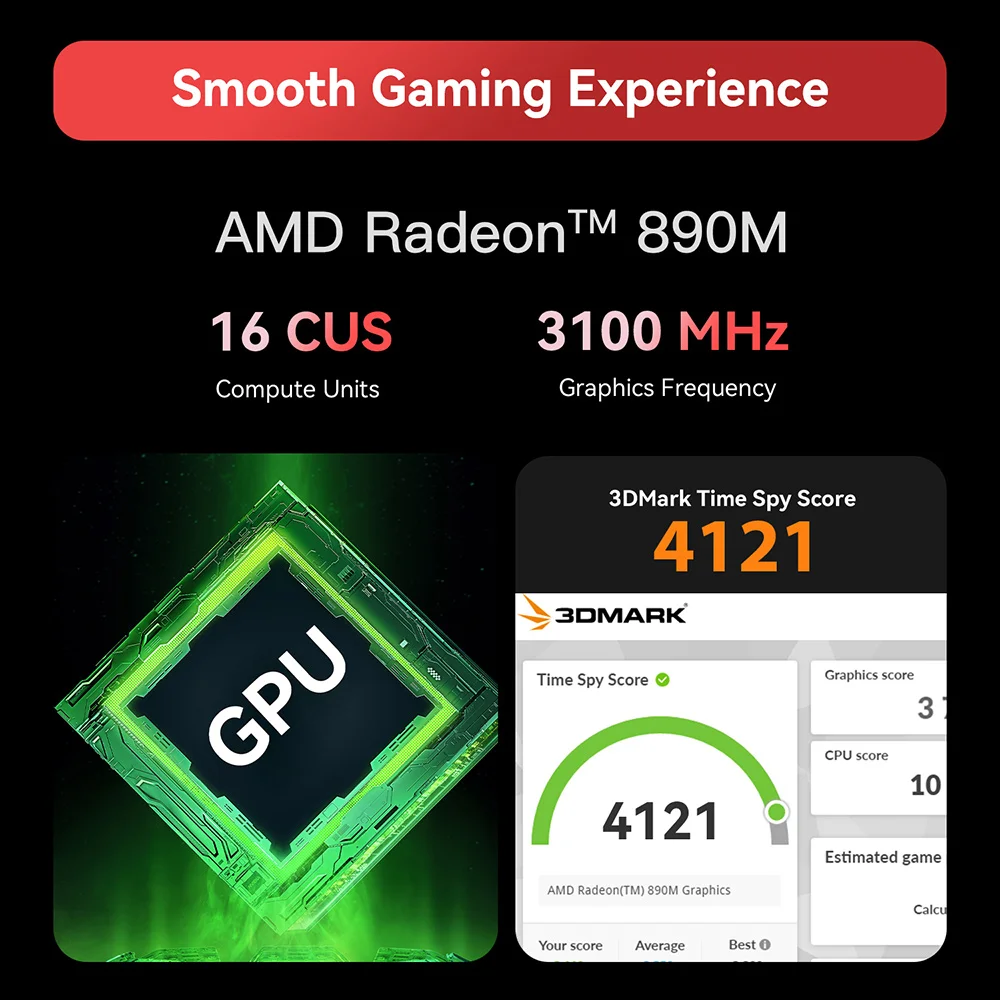 Beelink SER9 Pro SER10 Max Ubuntu Windows 11 OpenClaw Preinstalled AMD Ryzen 7 HX370 HX470 32GB RAM 1TB NVMe SSD Wifi6 Gaming PC