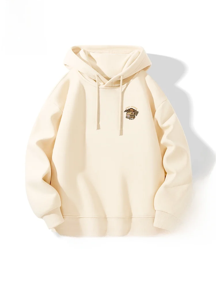 

Teenage Cartoon Hoodie Men's Heavyweight Long Sve Sweatirt Casual Breathable Micro Elastic Polyester Cotton B...