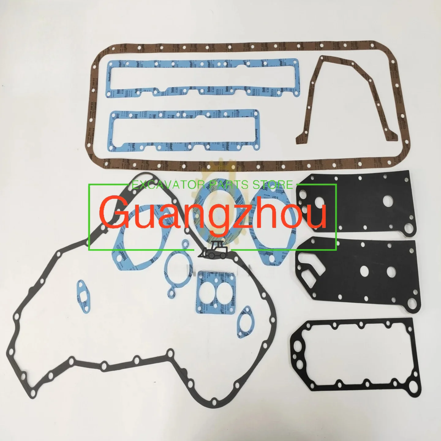 6D114 Engine Full Gasket Kit 3938267 3935585 For Komatsu PC300-7 PC360-7 PC300-8 PC350-8 Excavator Engine Repair