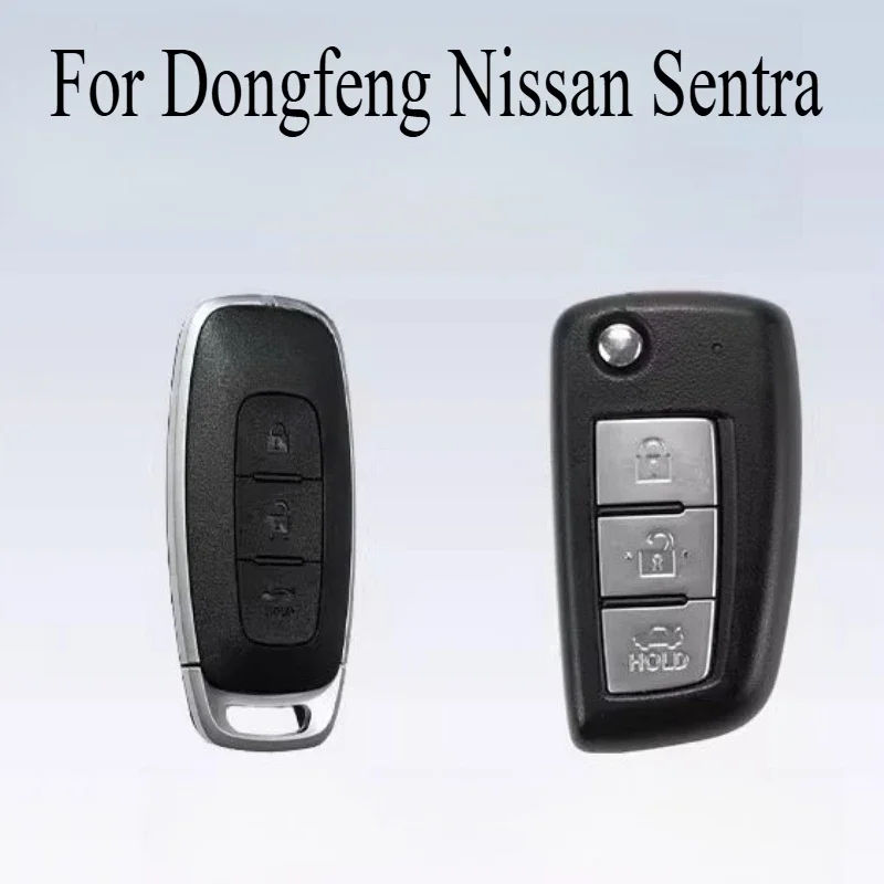 For Dongfeng Nissan Sentra/Teana/Dualis/Rogue/Kicks/ARIYA Sentra Car Key Set Transparent Case Key Shell Automobiles  Accessories
