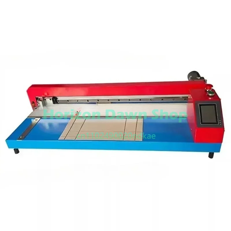81cm Electric Cutting Slotting Machine Gray Board Cardboard Auto  Proofing  V-groove Grooving