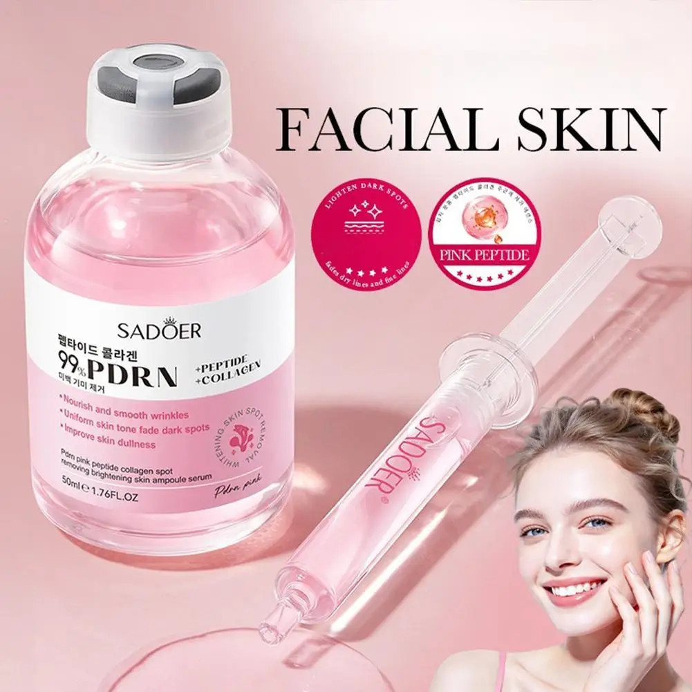 Face Firming Moisturizing PDRN Salmon DNA Ampoule Face Serum Barrier Serum For Lightweight Facial Cosmetics Skincare