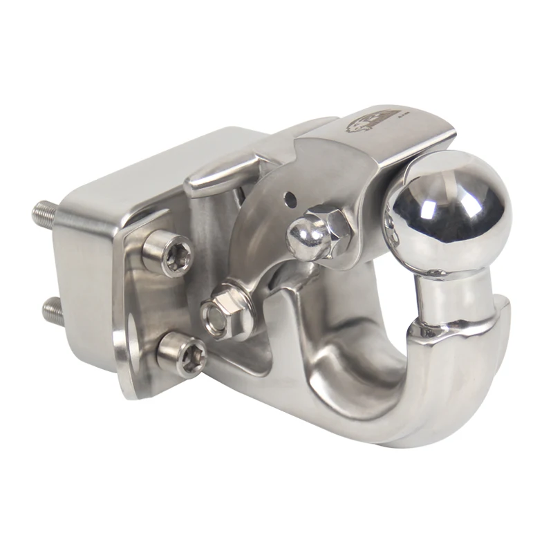 Patrol Y62 stainless steel European style Trailer hook with Integrated trailer ball trailer hitch