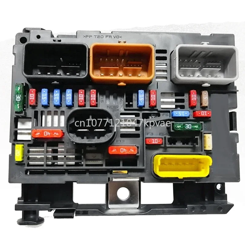 9666378180 for Peugeot 307 308 408 Citroen C4 Parts Bonnet Fuse Box Unit Assembly BSM