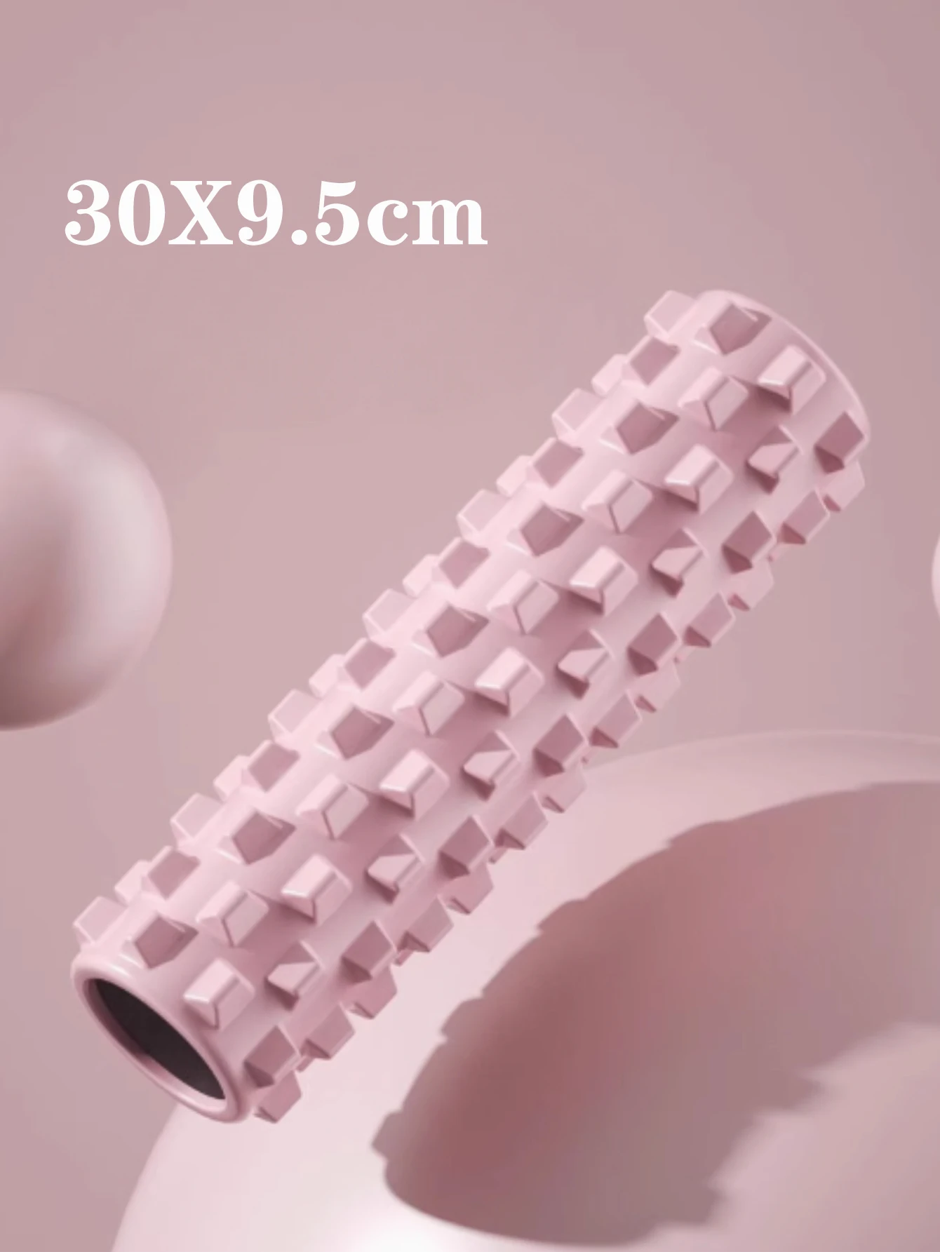 Crescent Solid Schaumsachse 45*13cm Yogapost ideal für Fitness, Yoga, Pilates und Muskelentspannung