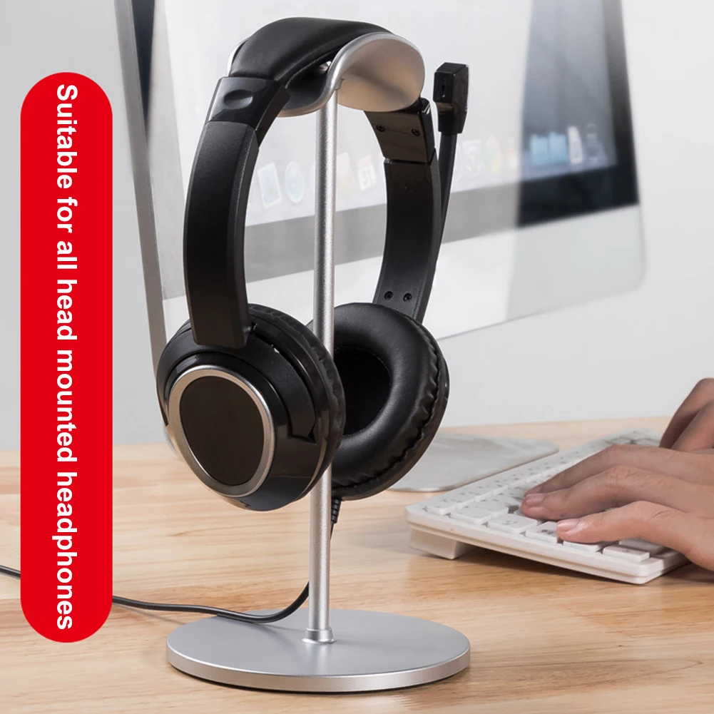 

Head-Mounted Headphone Stand Non-Slip Stylish Headset Holder Detachable for AirPods Max/Beats for Bose/Sennheiser/Sony