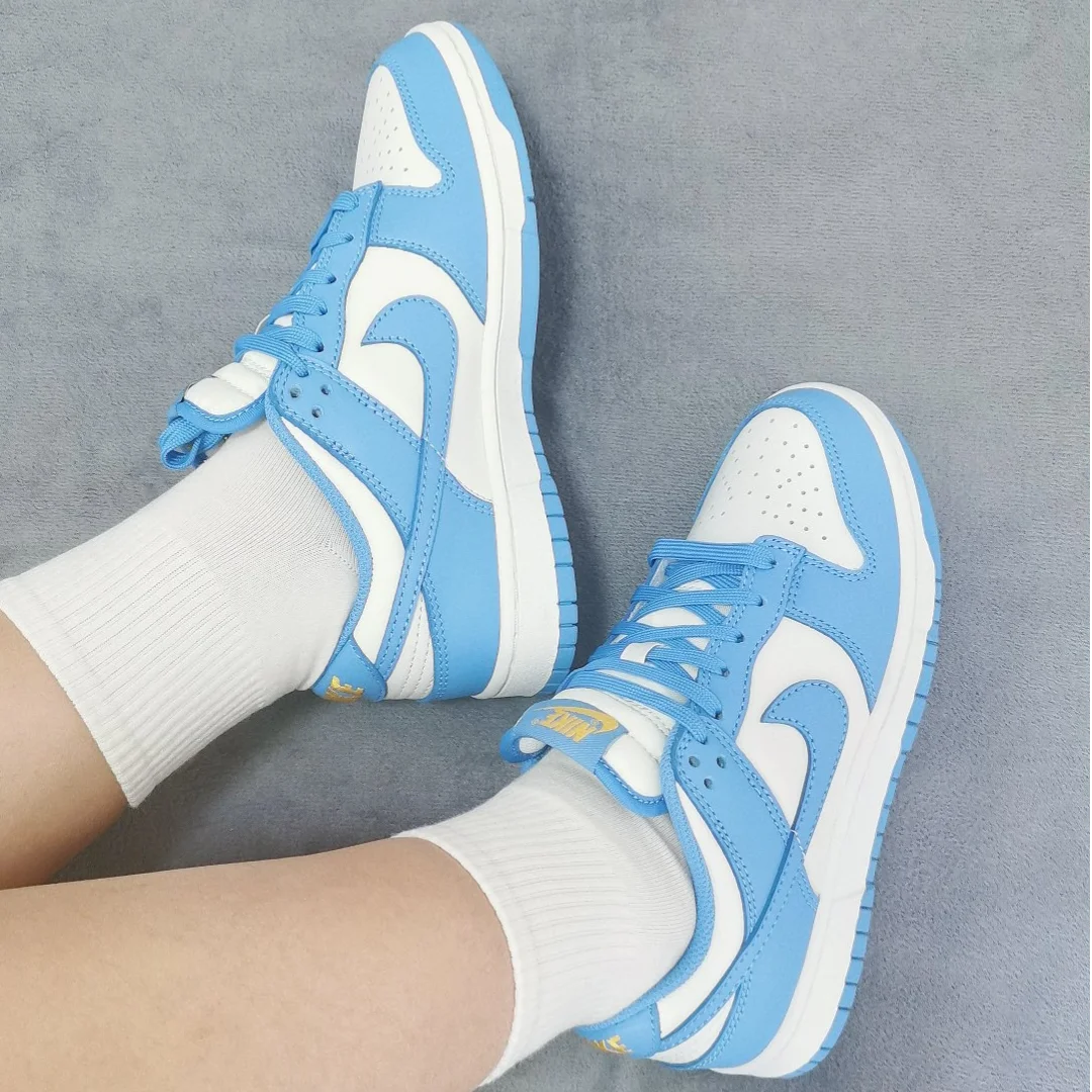 NIKE DUNK sepatu kets pria dan wanita, sneaker Anti slip dan tahan aus