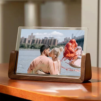 Walnut/Beech Photo Frame 10X15 15X20 20X25cm Home Decoration Wood Pictures Frame For Party Home Decor Commemorative Gifts