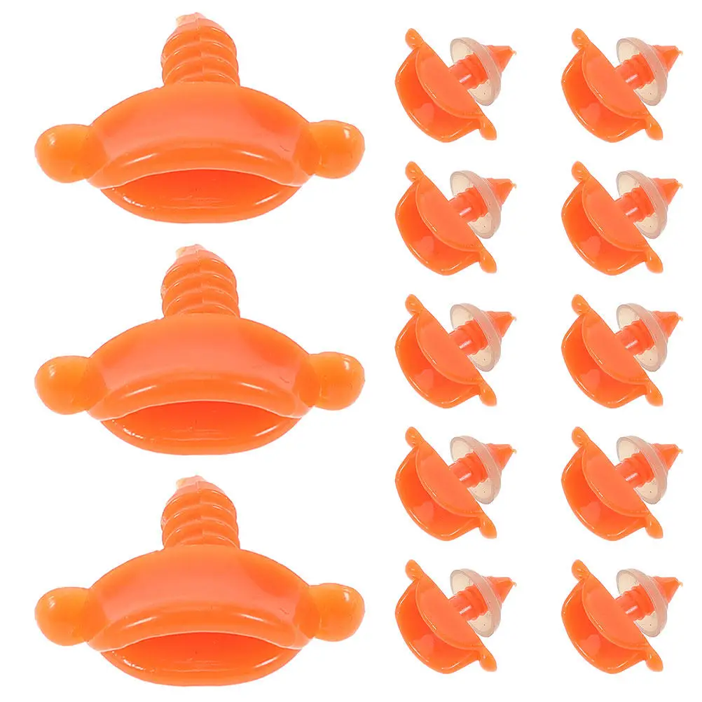 

30Pcs DIY Duck Beak Mouth Plastic Craft Accessory Set Safe for Fingers Endless Creative Possibilities DIY Duck Mouth
