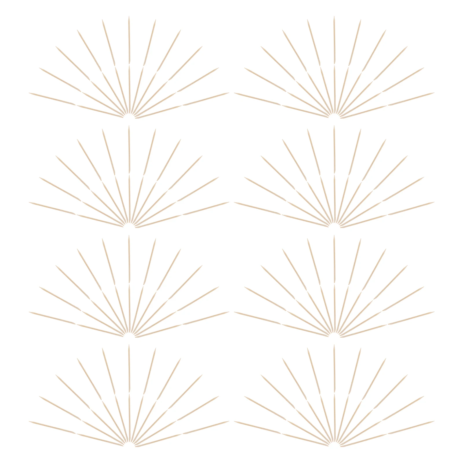 

300 Pcs Yellow Wood Nail Stick Double Headed Cleaning Tools Manicure Accessory Cuticle Remover Wooden Sticks for Nail