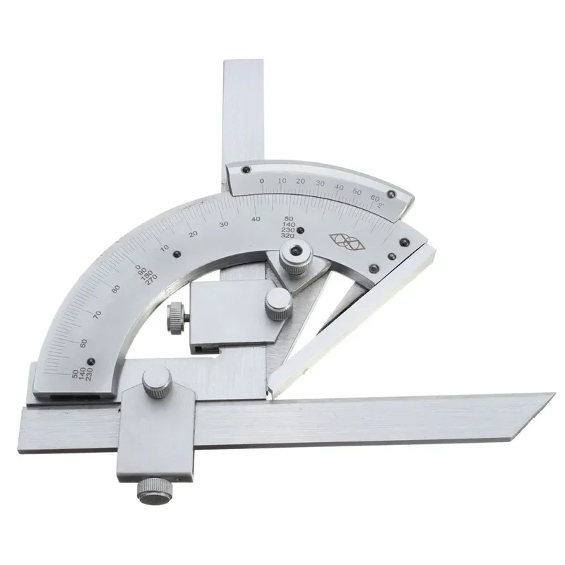 Universal Bevel Protractor Tool 0-320 Degree Precision Angle Measuring Finder Wood Working Tools