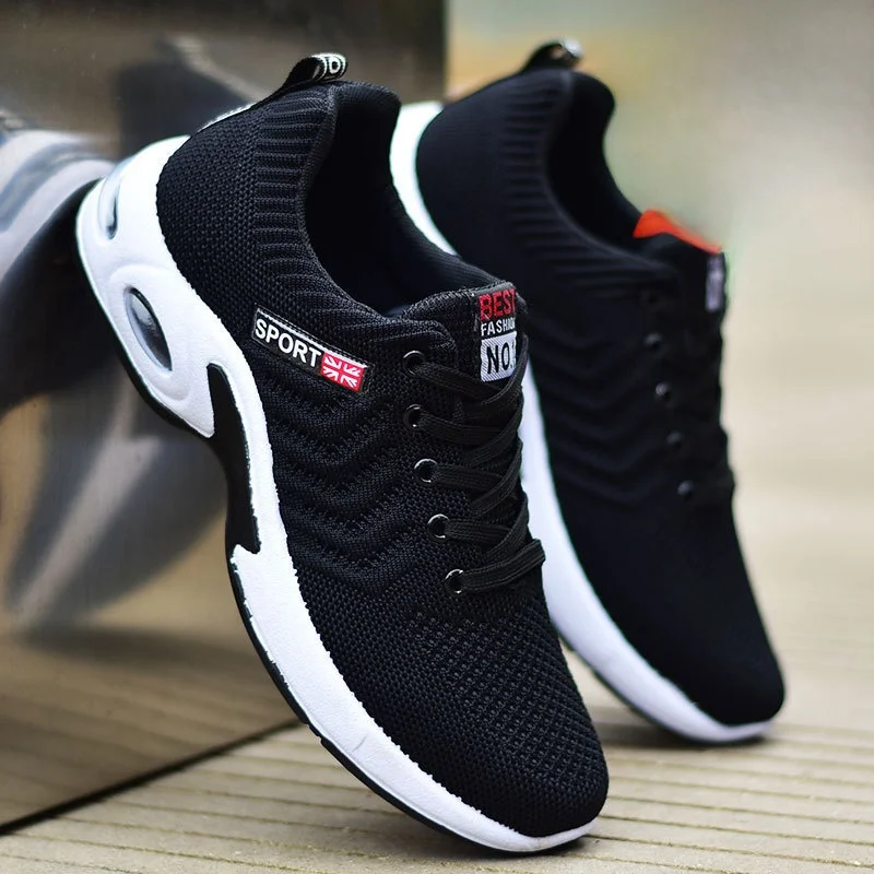 

Men's Summer Breathable Running oes Large Size Slip-On Sports Casual Me Upper Anti-Slip Comfortable for Spring Autumn