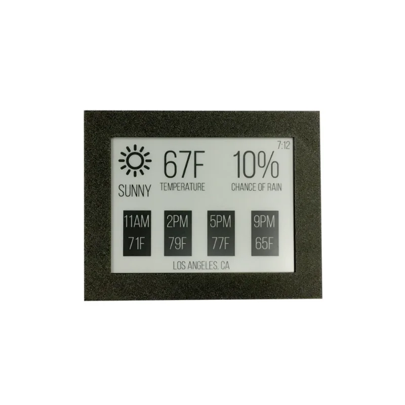 Placa de tinta 6 Pantalla de papel electrónico versátil, fácil de usar y compatible con Wi-Fi