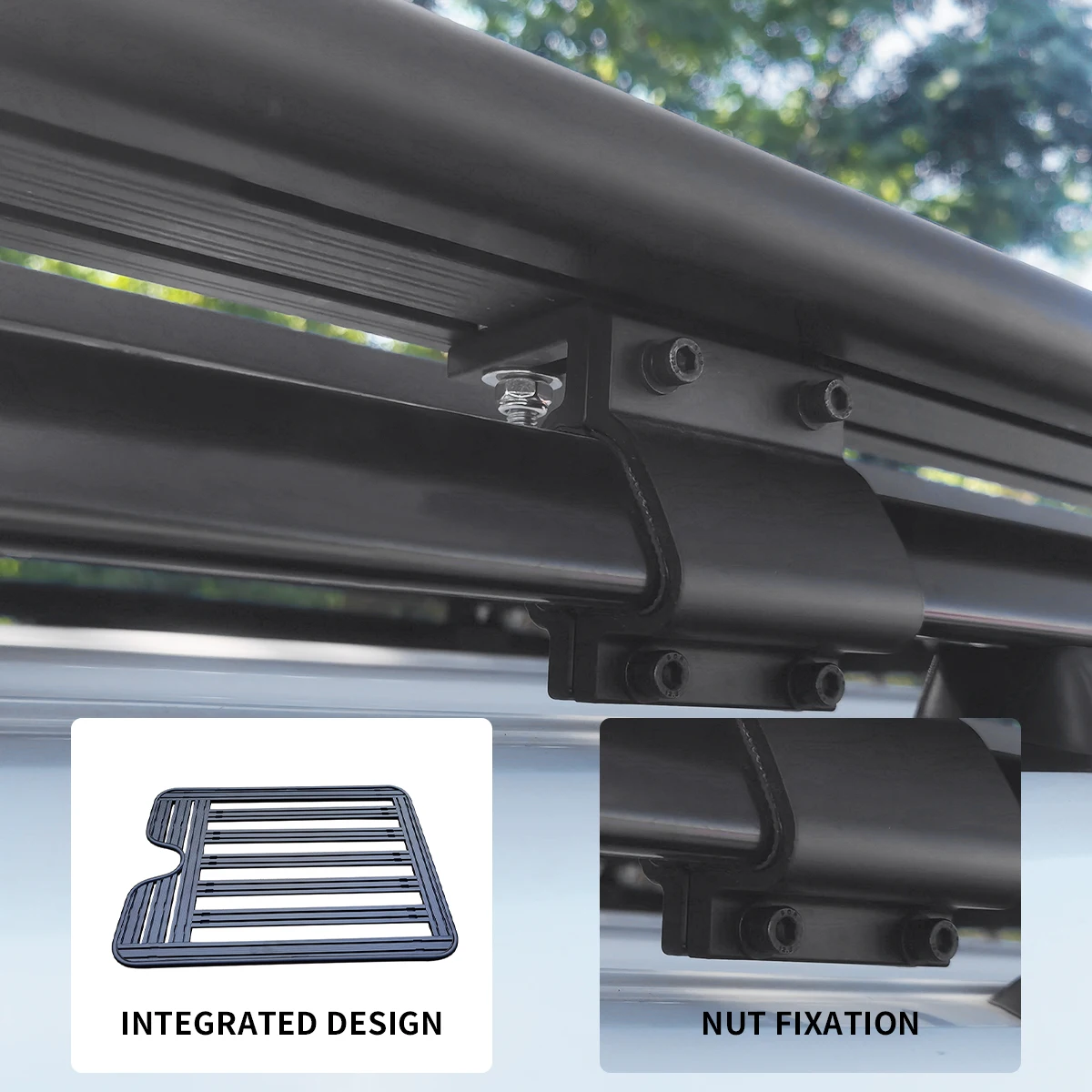 مصنع الساخن بيع منصة تحميل Land Cruiser 150 Locke سقف منصة رف الأمتعة #6