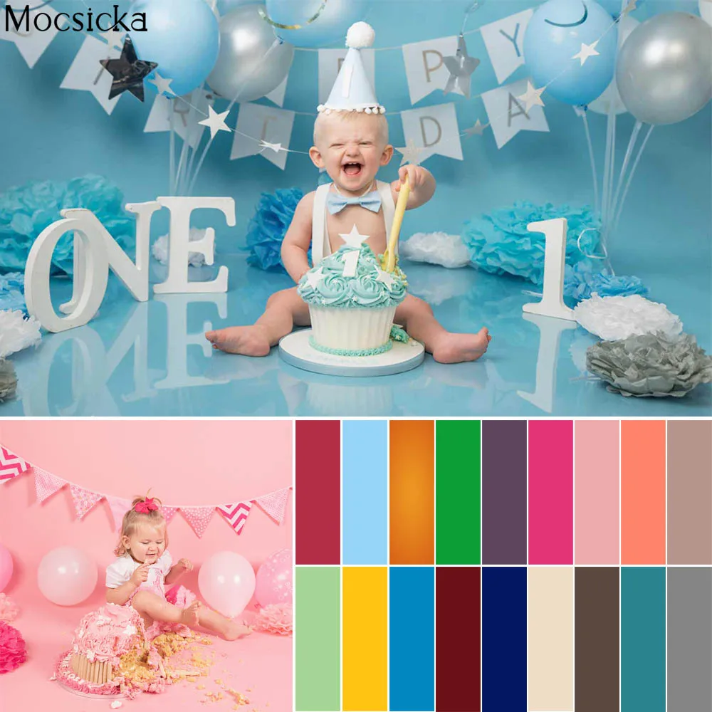 

Solid Color Backdrops Adult Kids Newborn Birthday Art Portrait Photo Background Wedding Photocall Photography Props Wallpaper