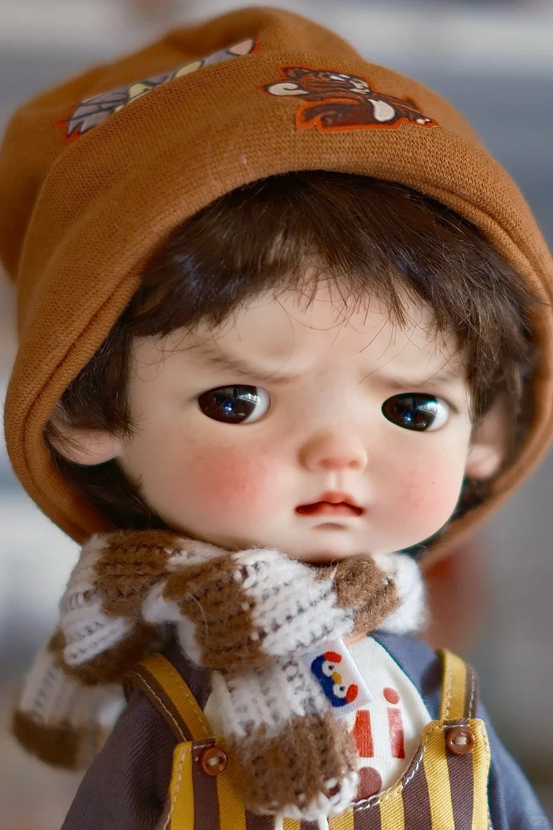 New SD BJD Doll Shop 25cm Girl Boy 1/6-datou rou Resin Toy Model Head Birthday Gift In Stock Makeup Free Shipping