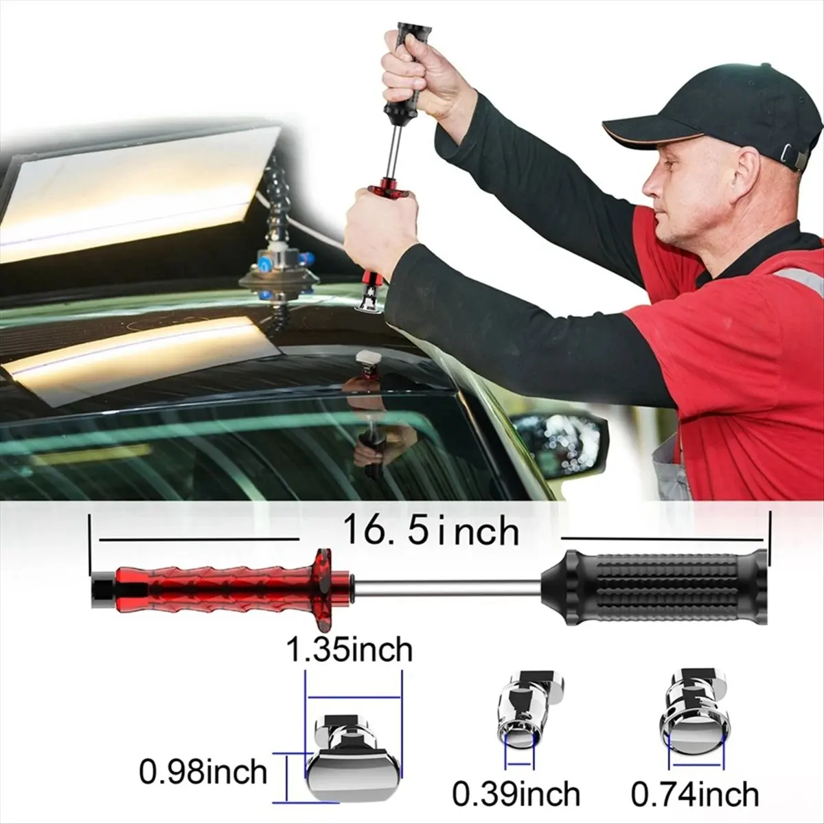 Super Sale PDR100 Slide Hammer Dent Puller , Car Dent Repair Tools for All Car