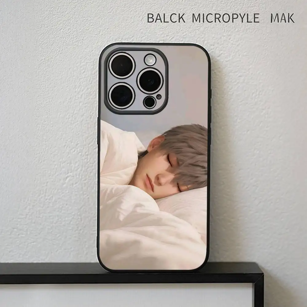 Etui na telefon Love Deepspac Rafayel do iPhone'a 17, 16, 15, 14, 13, 12, 11 Plus, Pro Max, miękka czarna obudowa