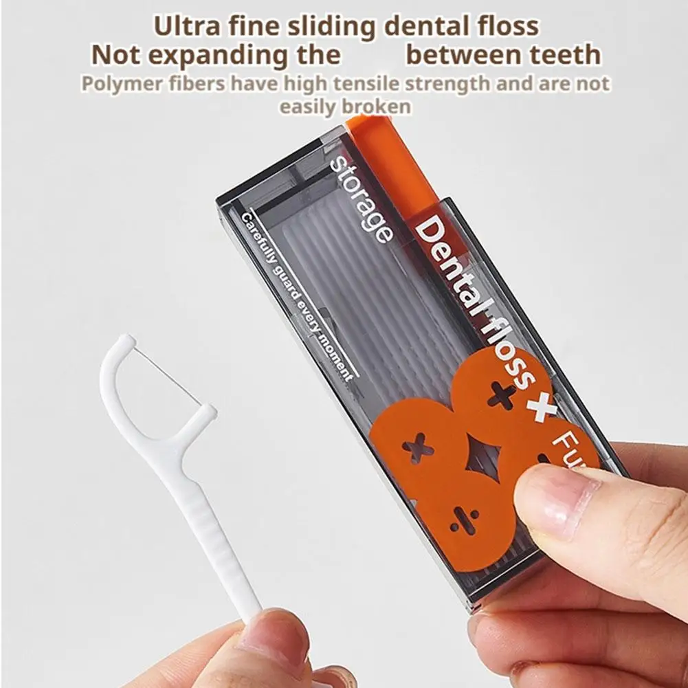Przenośny dozownik do nićki dentystycznej, podróżny pojemnik na nić, automatyczny organizer na nić, jednorazowe piki dentystyczne, higiena jamy ustnej