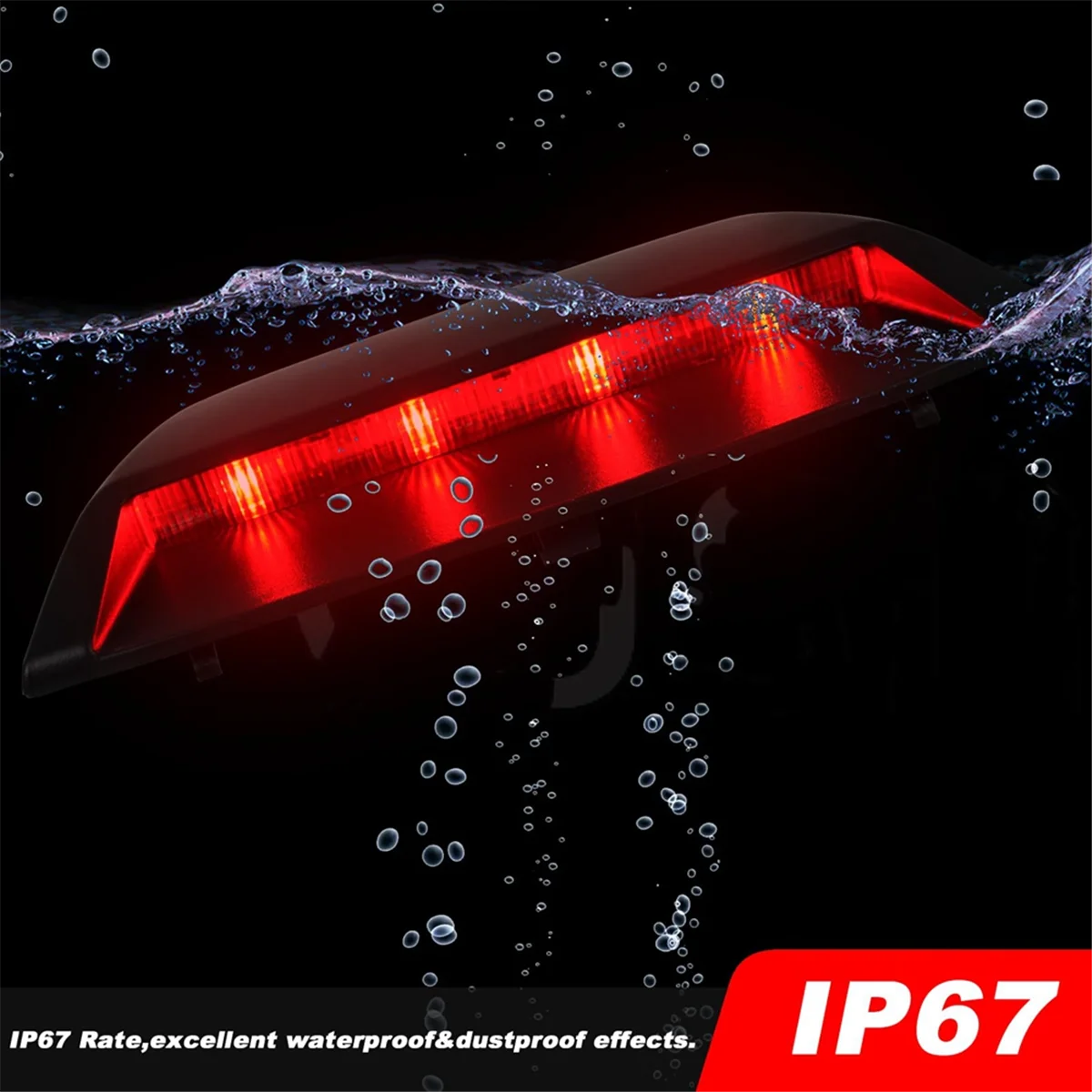 

High Mount Stop Light LED Third Brake Light Assemblies For Nissan Altima Sedan S SV SR SL 2013-2018 26590-3TS1AJADD
