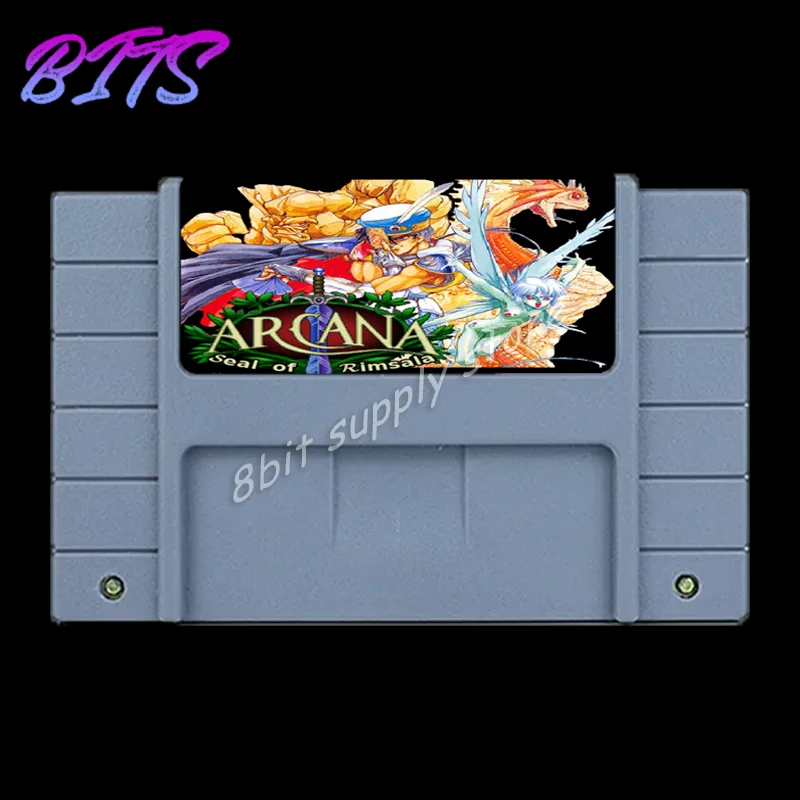 

16bit game card：Arcana: Seal of Rimsala ( USA Version!! )
