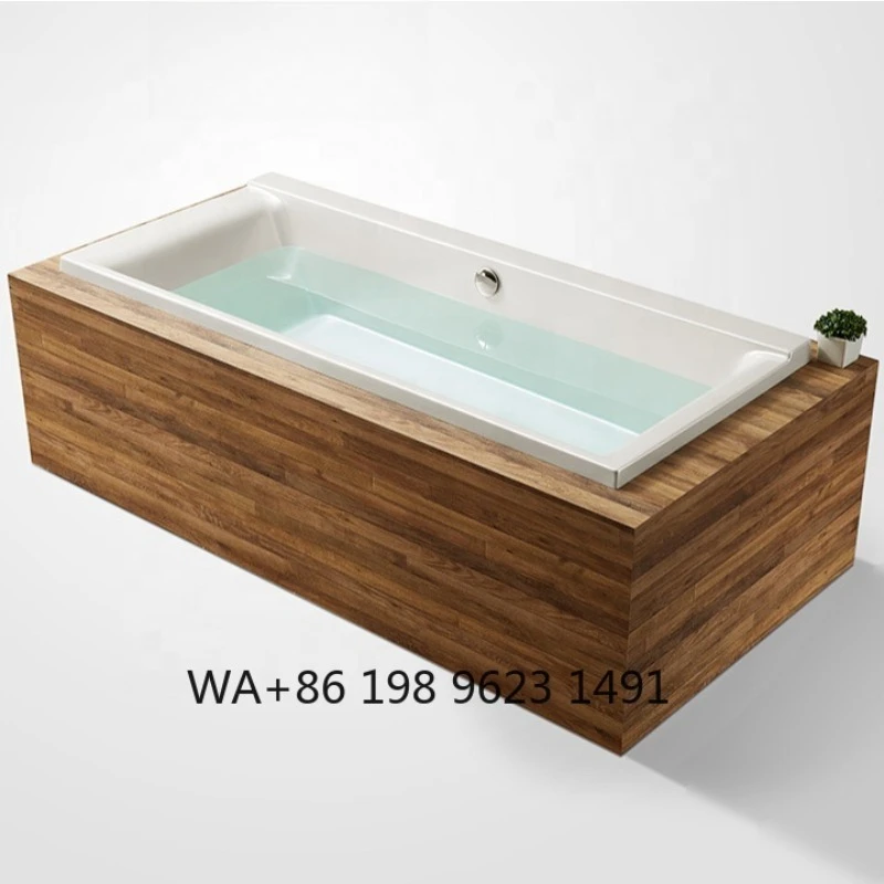 

Indoor Luxury Folding Freestanding Bathtub Adult Large Capacity Surfing Massage Hot Tub Constant Temperature SPA Relax Tub