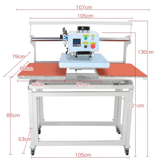 

2026 Hot SellingDouble-Station Fabric Heat Press Machine - White Model-SLAVONSKI BROD