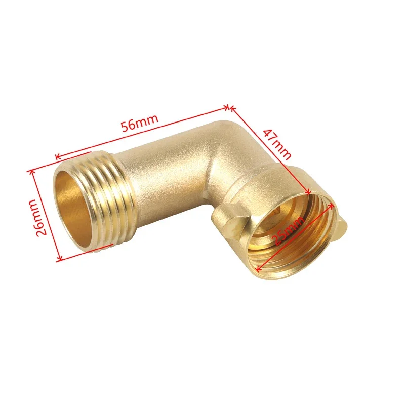 Camper Marine RV City Water Fill Inlet Flange Brass with Hose Elbow Check Valve Hookup Connector FPT 1/2