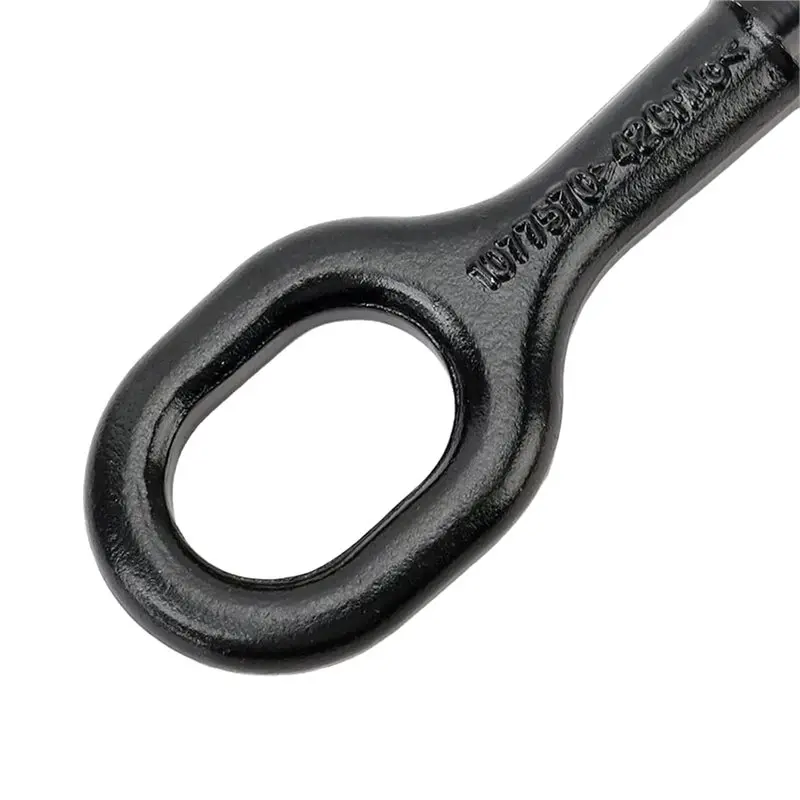 A22E-Towing Bars 1Pc 1077570-00-D Towing Eye Hooks Black Coating Front Bumper Towing Ring For Tesla Model 3 Y S X 2017-2023