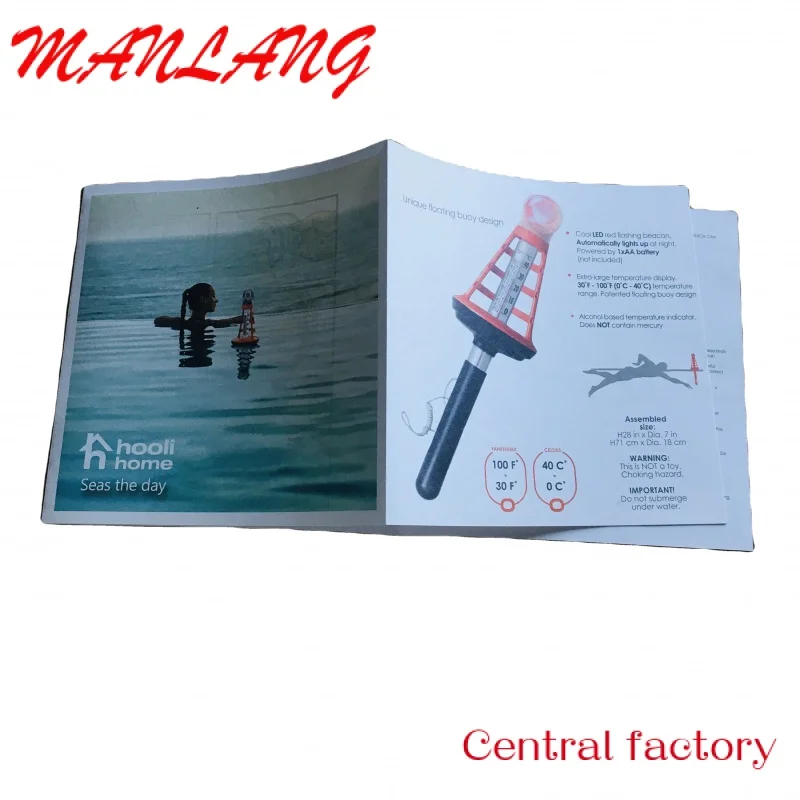 Custom  Factory price custom brochure printing A5 fold magazine Flyer catalog&booklet brochure for company introduce