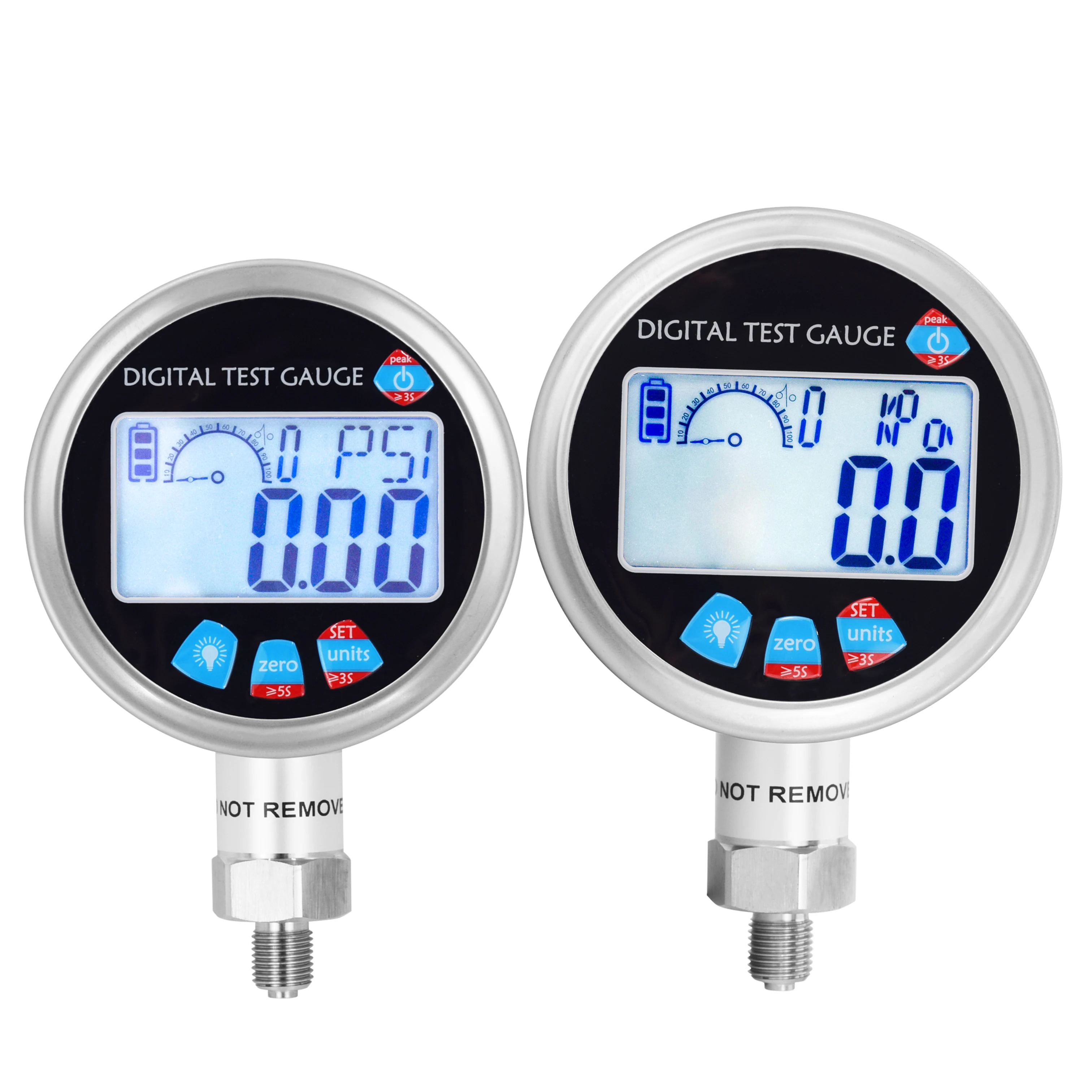 Medidor de alta pressão 400bar 600bar m20 * 1.5 display lcd medidor de pressão de barra digital 300bar 4bar medidor de pressão hidráulica