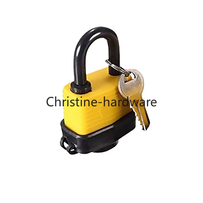 4pcs 30mm Waterproof same Lock Laminated Padlock Pad Same Key electricity box lock Gate Door