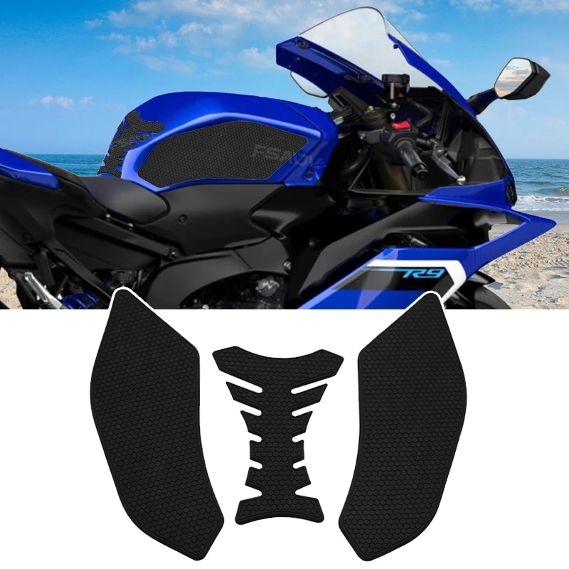 

Боковые накладки на топливный бак, защитные наклейки, наклейка, газовая наколенница, тяговая накладка, наклейка для мотоцикла YAMAHA R9 YZFR9 YZF-R9 2025