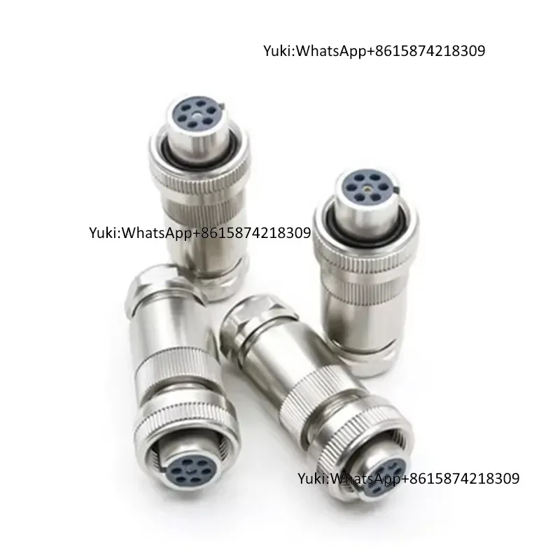 Custom Length Cable Manufacturers IP67 Proportional Solenoid Valve Plug with 4 Pin Copper Contacts 7-Pin Brake Connector