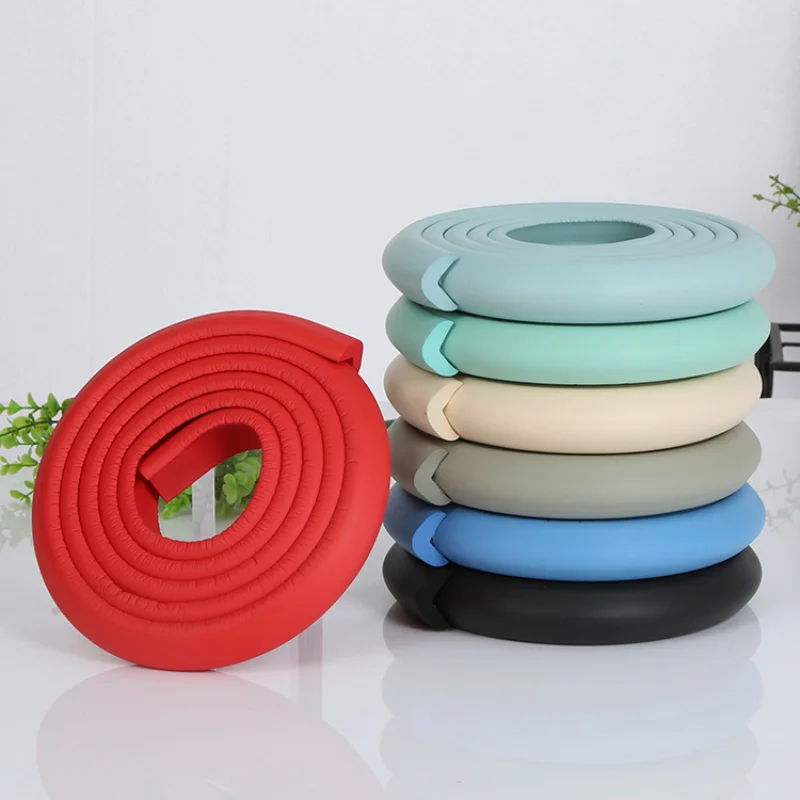 Borde de mesa anticolisión de seguridad para bebés de 2M, tira protectora en forma de L, tira anticolisión, tira protectora para esquina de la Mesa de seguridad